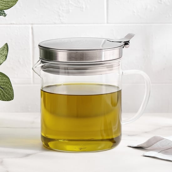 Pamolive Vita Glass Oil Container with Strainer - 500ml