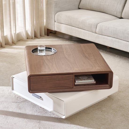 Havana Swivel Coffee Table - Walnut