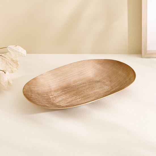 Monalisa Gifts Metal Decorative Platter