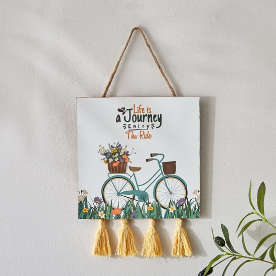 Garnet Interior Wooden Travel Hanging Wall Accent