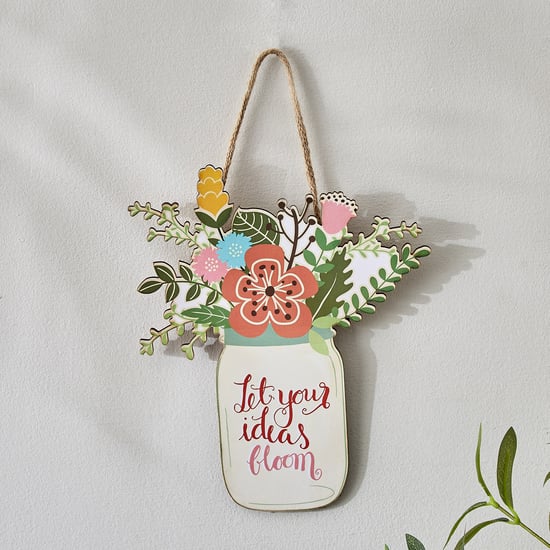 Garnet Interior Wooden Hanging Quote Wall Accent