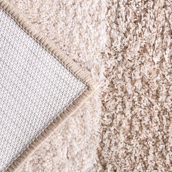 Pristine Melange Striped Anti-Slip Bath Runner - 130x45cm
