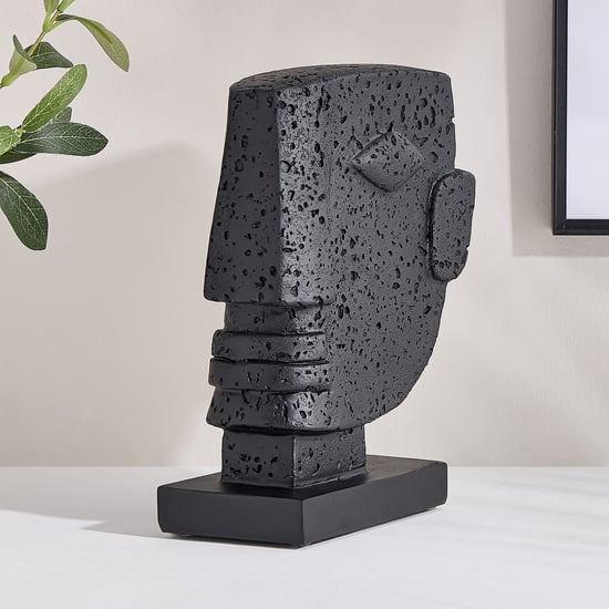 Alloy Deco Polyresin Face Table Accent
