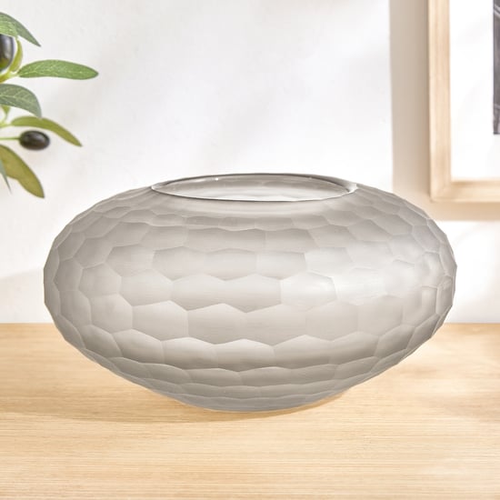 Grain Roan Glass Cutwork Decorative Bowl