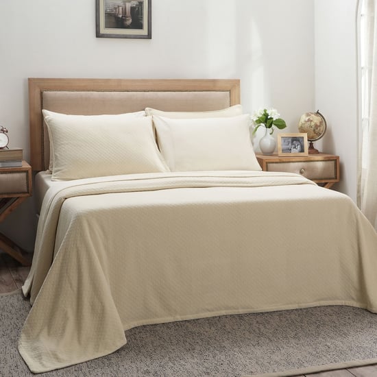 MASPAR Blaize Cotton Quilted Double Bed Cover