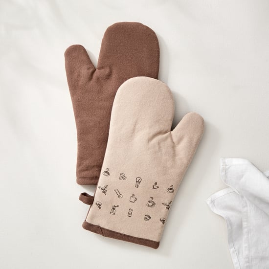 Altas Set of 2 Cotton Oven Mittens