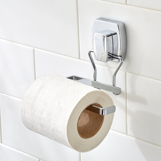 Orion Mandrin Chrome Metal Suction Toilet Paper Holder