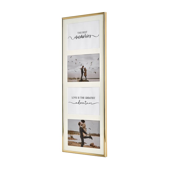 Sepia Allure Collage 4-Photo Frame - 22.5x60.5cm