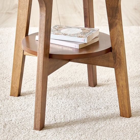 Jilly Solid Wood 2-Seater Tea Set - Brown