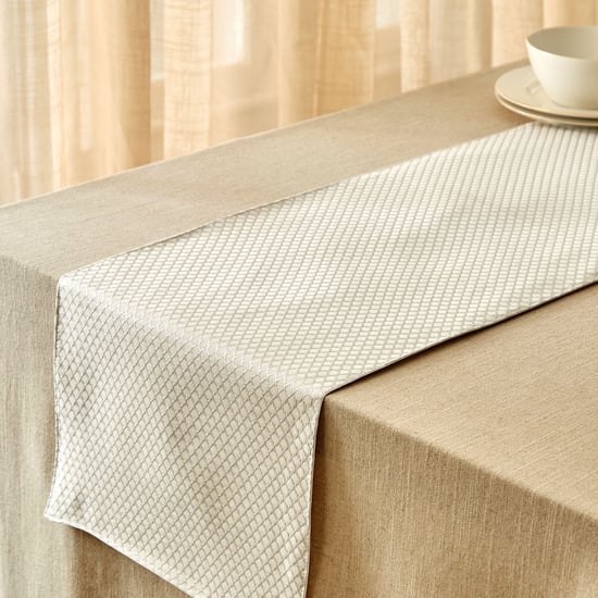 Corsica Bling Diamond Zari Table Runner