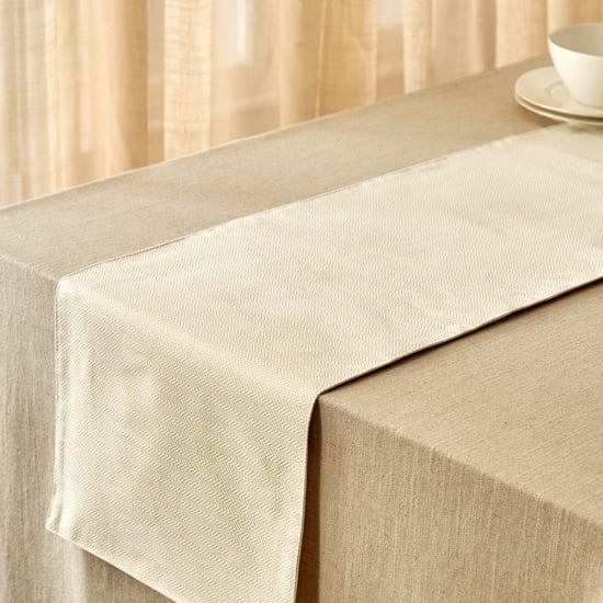 Corsica Bling Zig Zag Zari Table Runner