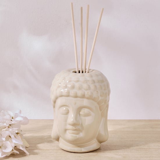 Scentscape Gotham Ceramic Buddha Diffuser Jar