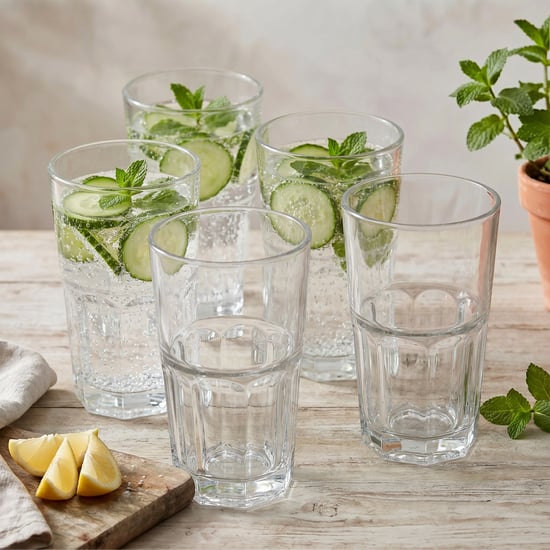 Luana Bello Set of 6 Highball Glasses - 300ml