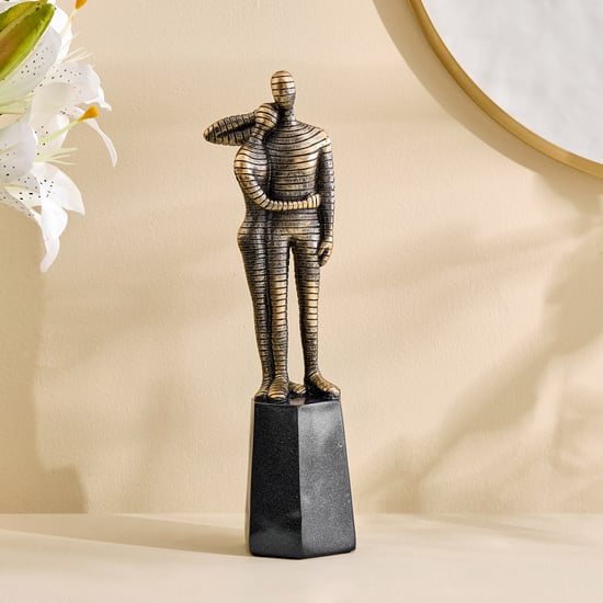 Corsica Meryl Polyresin Couple on Stand Figurine
