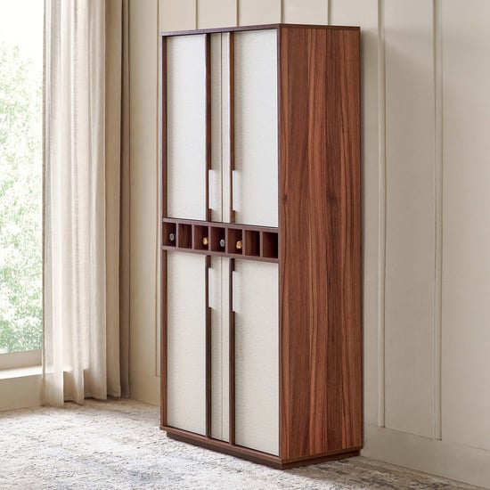Shoji Bar Cabinet - Brown