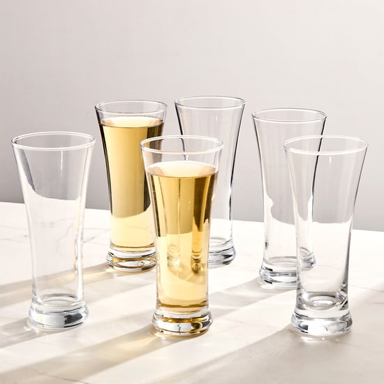 Wexford Firenze Set of 6 Conical Pilsner Glasses - 350ml