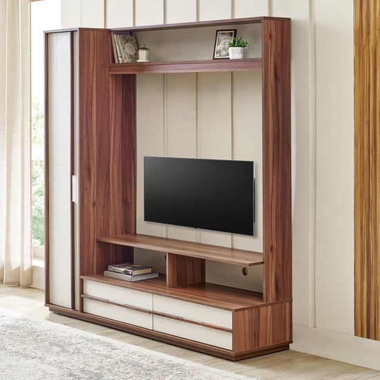 Shoji TV Unit - Walnut