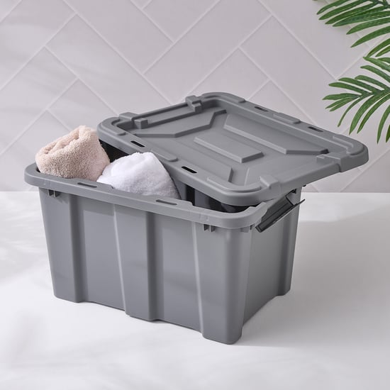Omnia Hercules Polypropylene Storage Box - 25L
