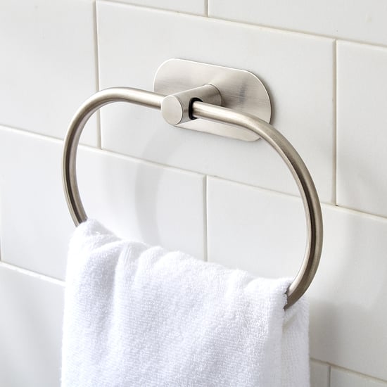 Orion Mandrin Chrome Stainless Steel Adhesive Towel Ring