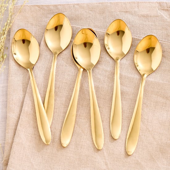 Glister Sobeka Set of 6 Stainless Steel Baby Spoons