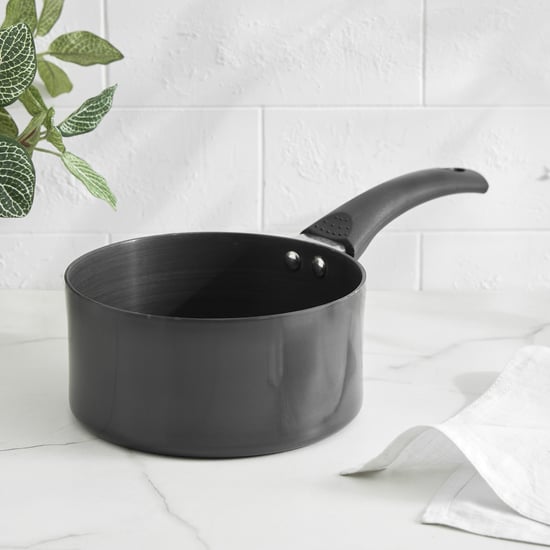 Corsica Valter Aluminium Hard Anodised Milk Pan - 900ml