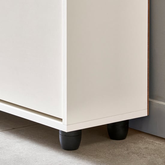 Helios Madison 24 Pairs Shoe Cabinet - White
