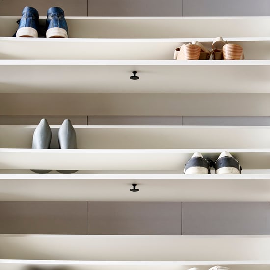 Helios Madison 24 Pairs Shoe Cabinet - White