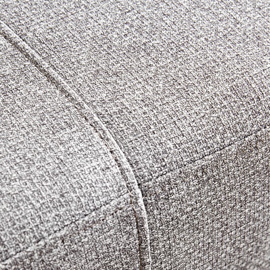 Helios Kayin Fabric 3-Seater Sofa - Grey