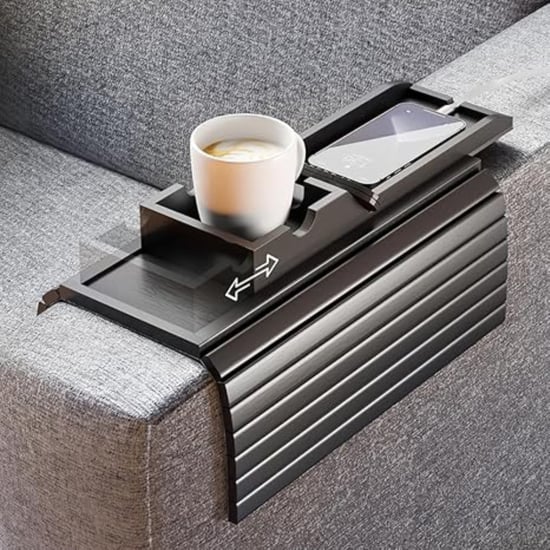 HOME SPARKLE Wooden 2in1 Armrest Tray