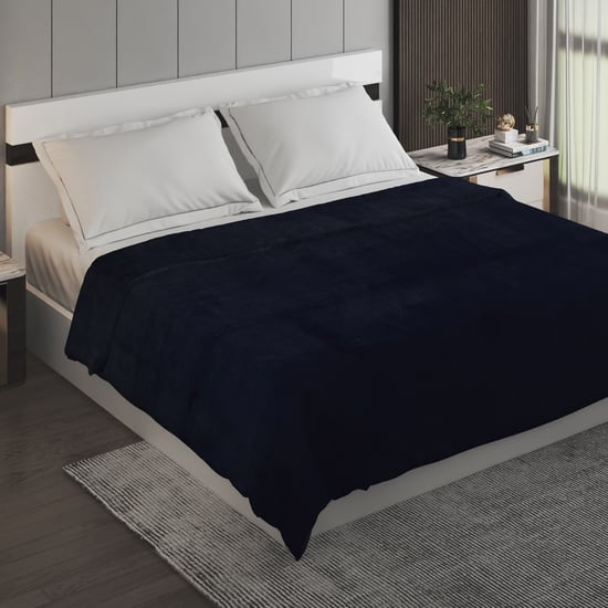 Fiesta Rabbit Fur and Mink Double Blanket
