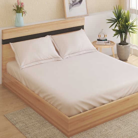 Nesta Cotton 180TC 3Pcs Super King Bedsheet Set