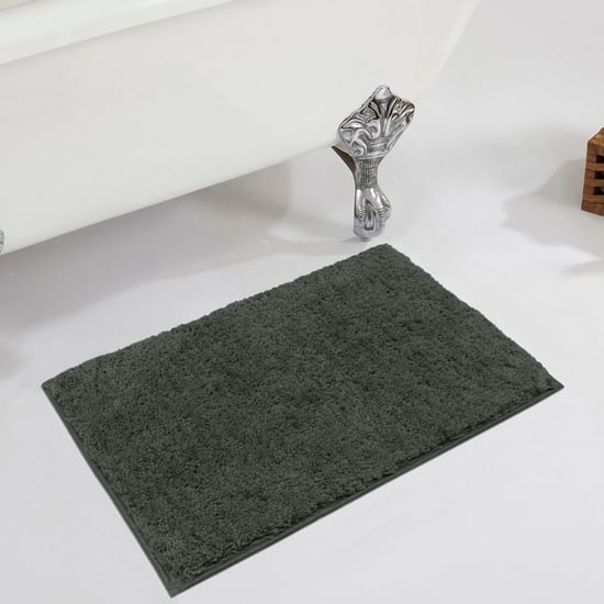 LUXE HOME INTERNATIONAL Microfibre Anti-Slip Bath Mat - 60x40cm