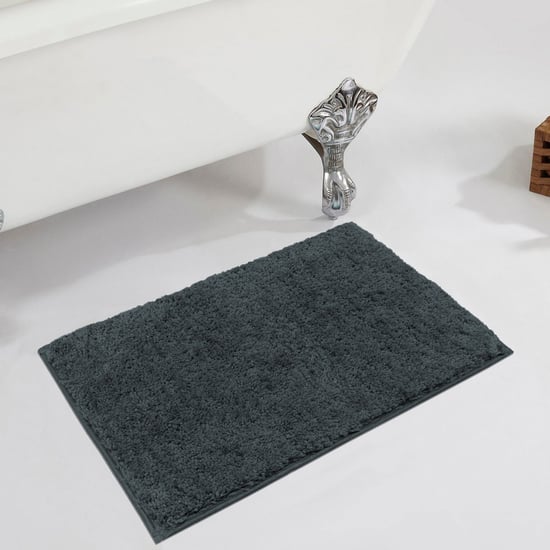 LUXE HOME INTERNATIONAL Microfibre Anti-Slip Bath Mat - 60x40cm