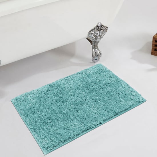 LUXE HOME INTERNATIONAL Microfibre Anti-Slip Bath Mat - 60x40cm