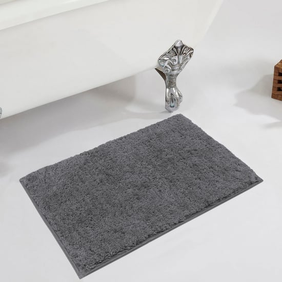 LUXE HOME INTERNATIONAL Microfibre Anti-Slip Bath Mat - 60x40cm