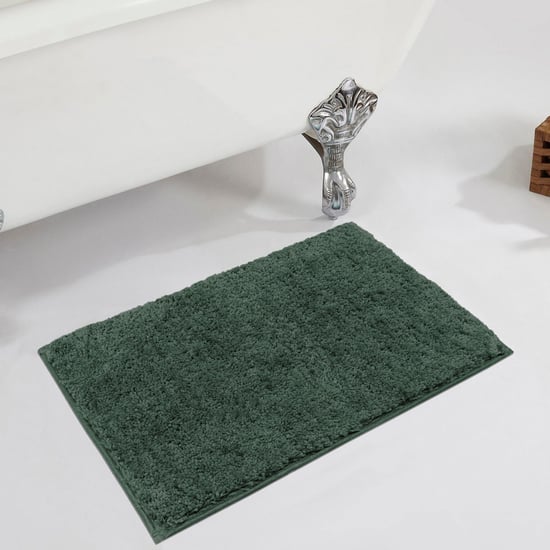 LUXE HOME INTERNATIONAL Microfibre Anti-Slip Bath Mat - 60x40cm