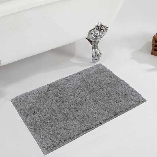 LUXE HOME Microfiber Anti-Slip Bath Mat - 60x40cm