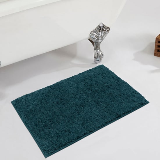 LUXE HOME INTERNATIONAL Microfibre Anti-Slip Bath Mat - 60x40cm