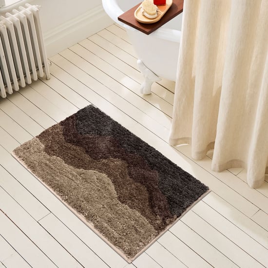 LUXE HOME Macau Microfibre Anti-Slip Bath Mat - 60x40cm