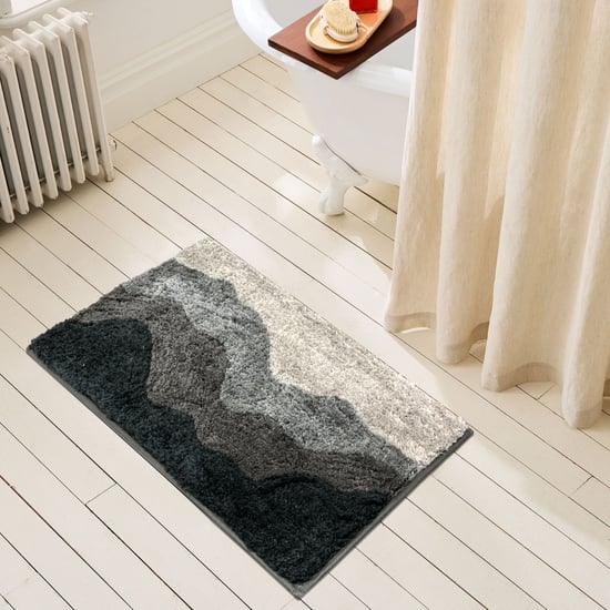 LUXE HOME Macau Microfibre Anti-Slip Bath Mat - 60x40cm