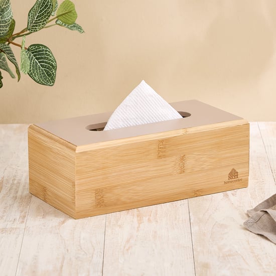 Nesta Eartha Bamboo Tissue Box