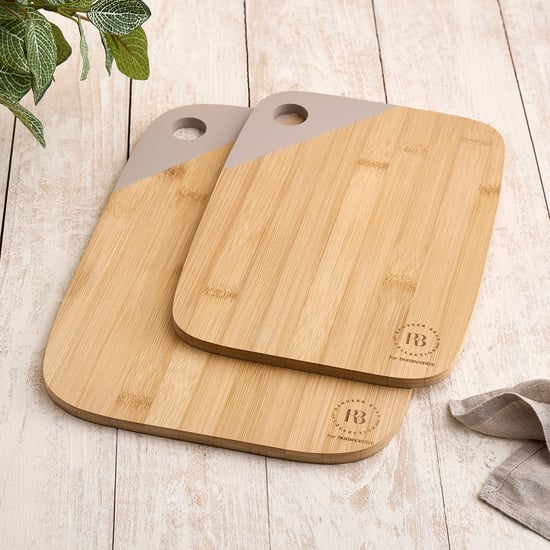 Nesta Eartha Set of 2 Bamboo Chopping Boards