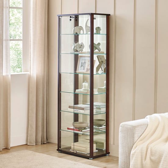 Bruno Multipurpose Curio - Walnut