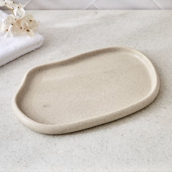 Senegal Amberjack Polyresin Tray