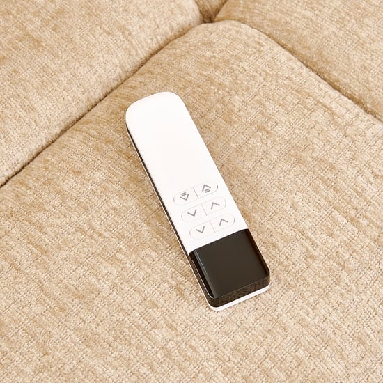 Mallory Fabric 3-Seater Electric Sofa Bed - Beige