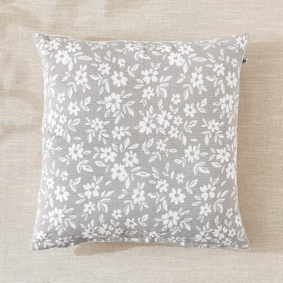 Stria Autumn Floral Print Cushion Cover - 45x45cm