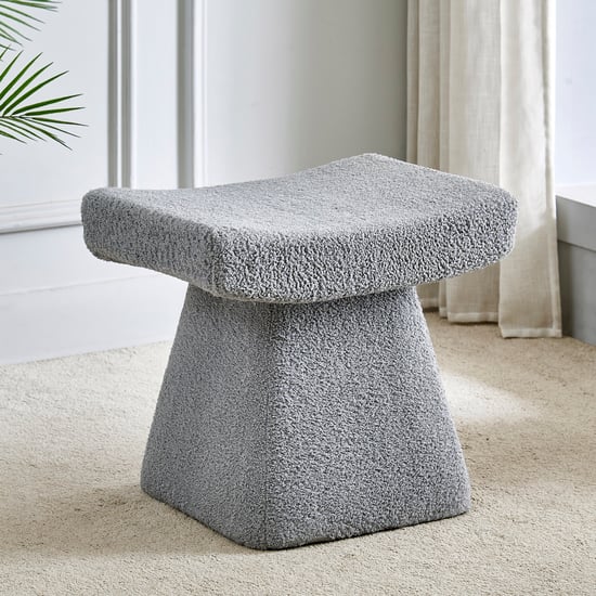 Reya NXT Fabric Ottoman - Grey