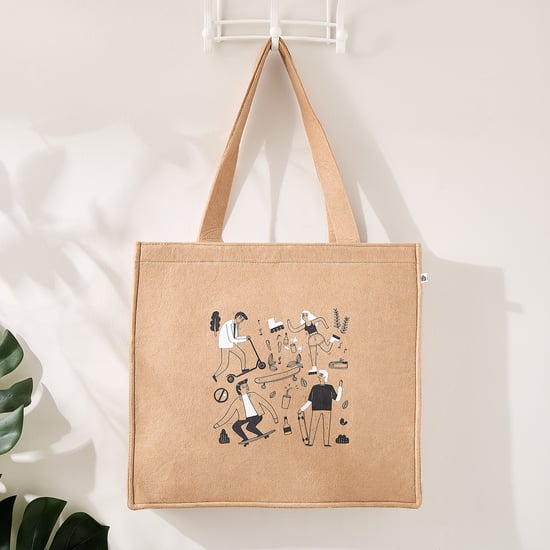 Minerals Activity Cotton Printed Tote Bag