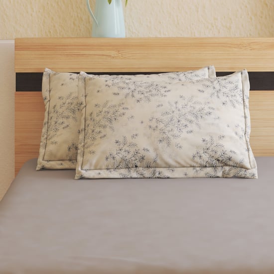 Ezra Ardeera Set of 2 Floral Print Pillow Covers - 70x45cm