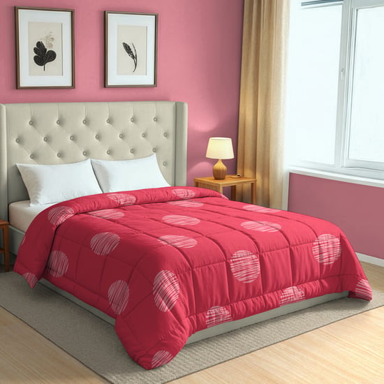 SWAYAM Big Boss Microfibre Geometric Print Double Comforter